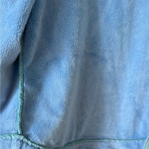 Peter Millar Women’s Fleece Full-Zip Jacket Size M Blue Green Cozy Warmth Layer - Picture 9 of 10